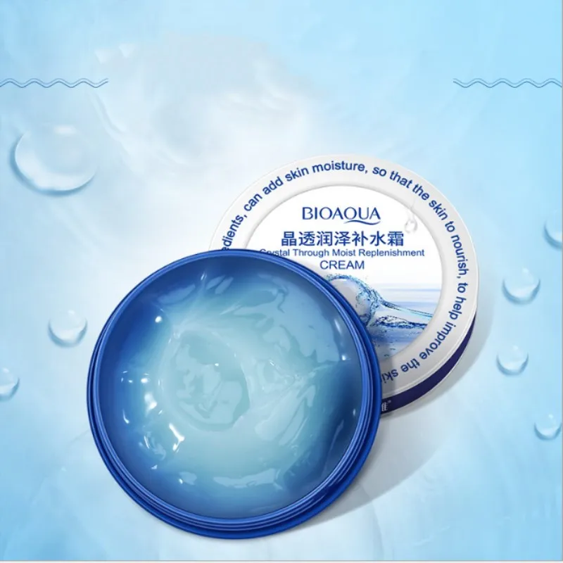 Дневной крем BIOAQUA с гиалуроновой кислотой для подтяжки кожи лица глубокое