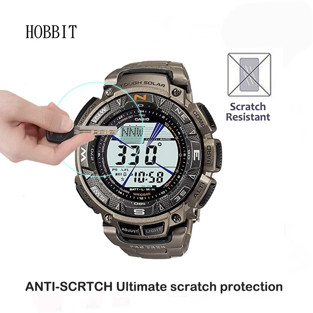 Защитный экран для Casio 0 3 мм 2.5D 9H закаленное стекло защита от царапин Смарт часы