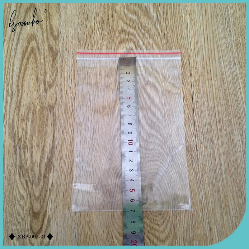 Lymouko 20 шт./лот 12*17 см Ткань для упаковки контактных линз сумки Ziplock с замком на
