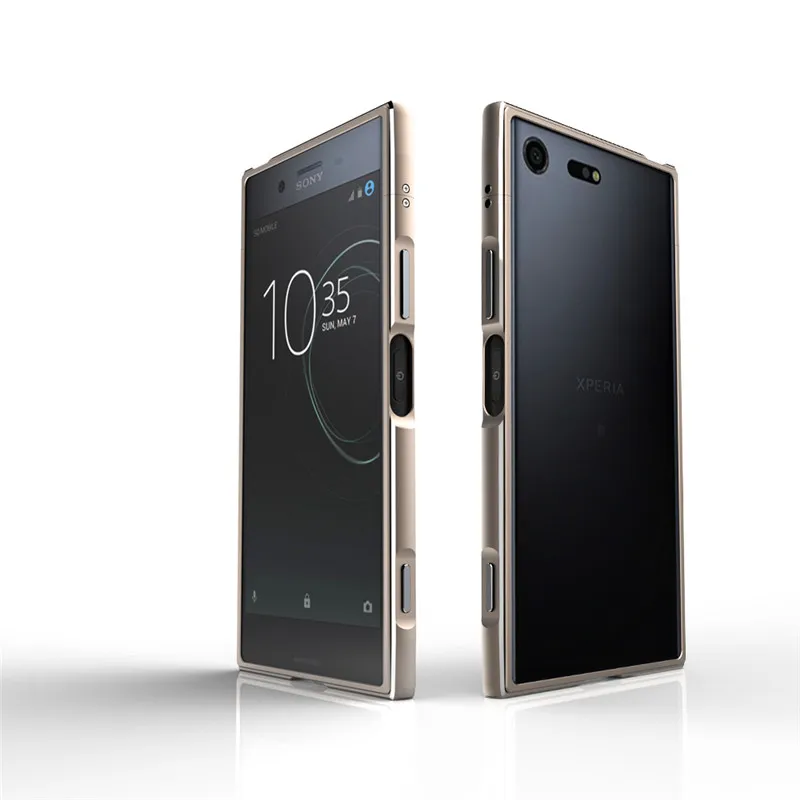 Чехол для Sony Xperia XZ Premium G8142 G8141 металлический бампер с блестками чехол