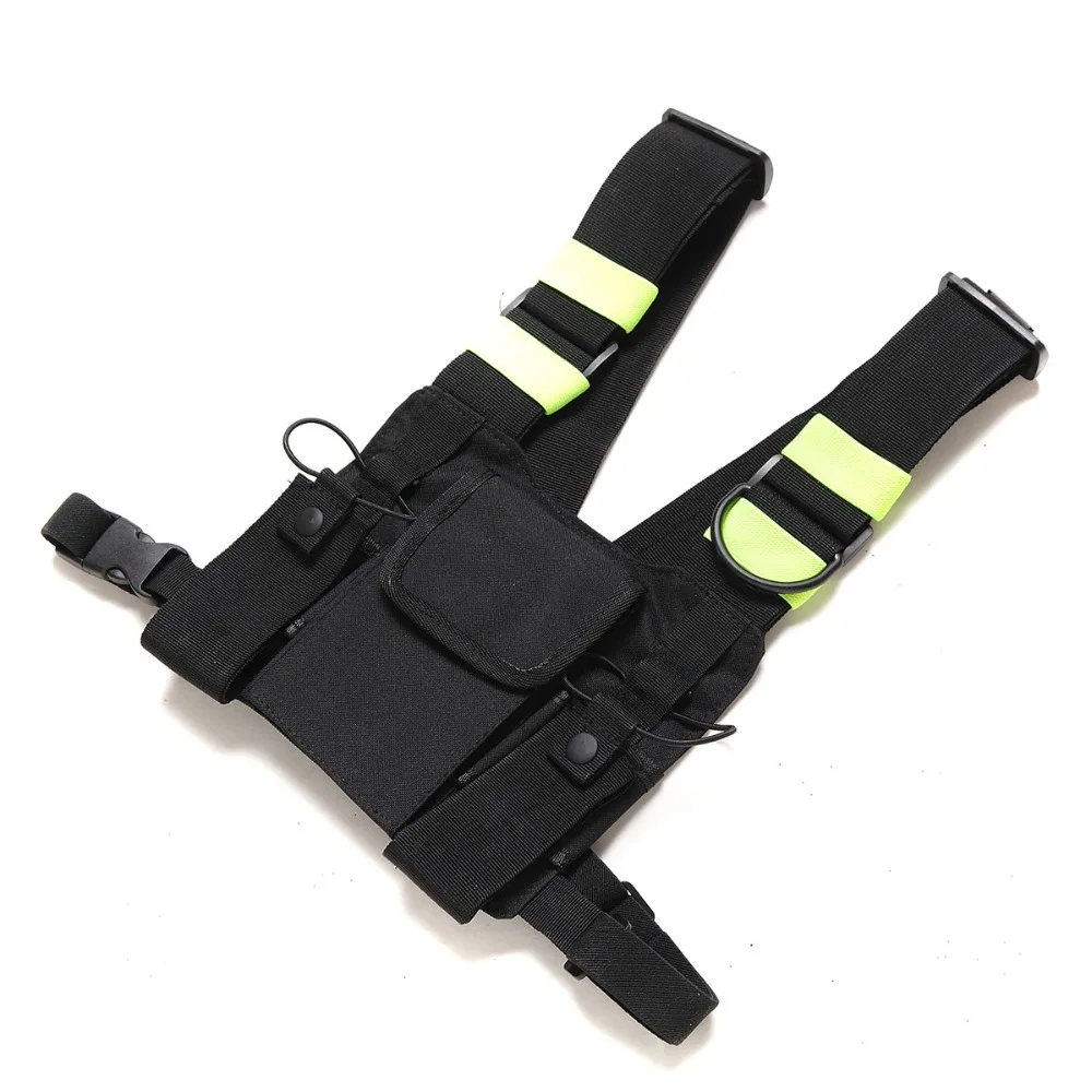 Abbree нагрудный ремень чехол для ношения кобуры чехол для Baofeng UV-5R UV-82 UV-9R UV-XR TYT TH-UV8000D MD-380 иди и болтай Walkie Talkie