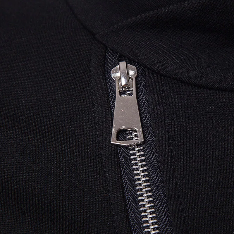 Idopy мужские толстовки с капюшоном и свитшоты черный пуловер в готическом стиле