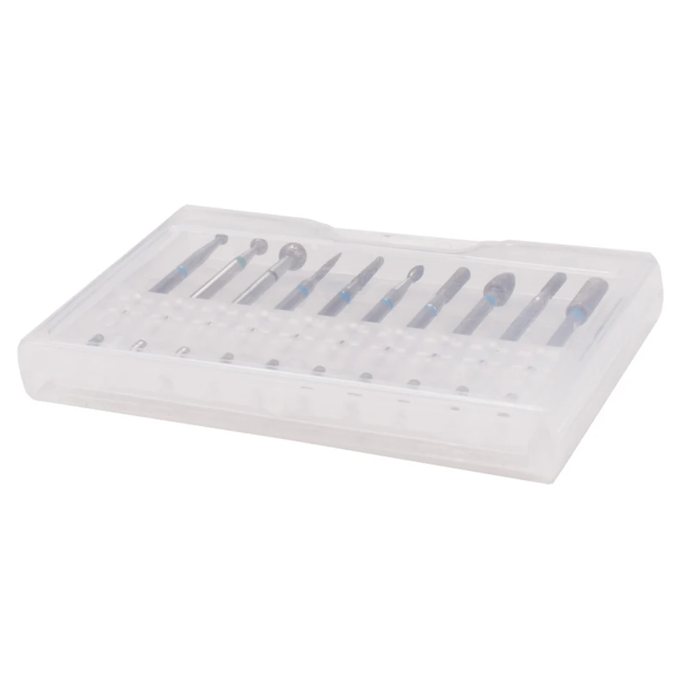 1 Набор алмазные фрезы для ногтей электрические ротационные напильники