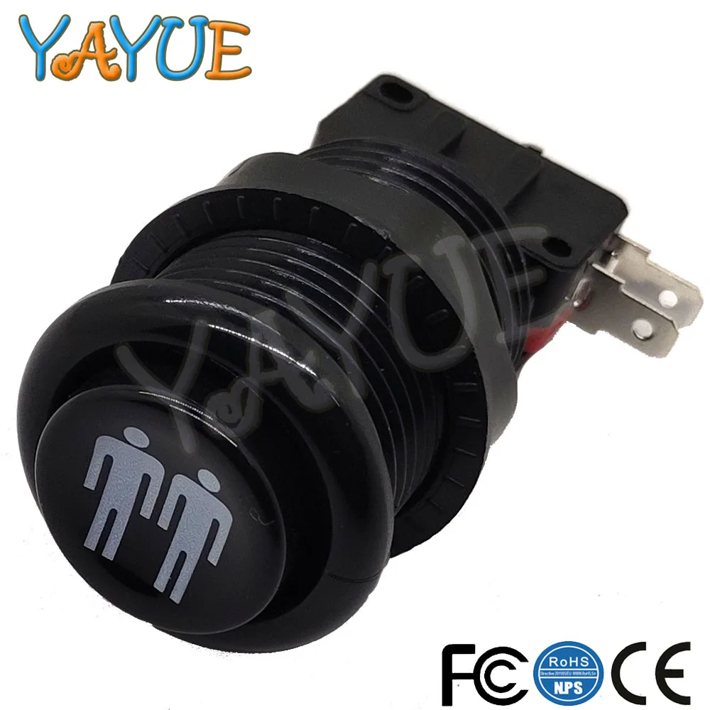 Аркадный DIY комплект USB Нулевая задержка USB кодер джойстик в американском стиле и Happ кнопочный с микропереключателем для JAMMA Raspberry Pi
