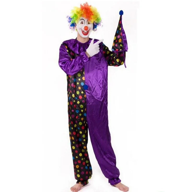 Лидер продаж праздничные разнообразные Смешные Костюмы Клоуна рождественский