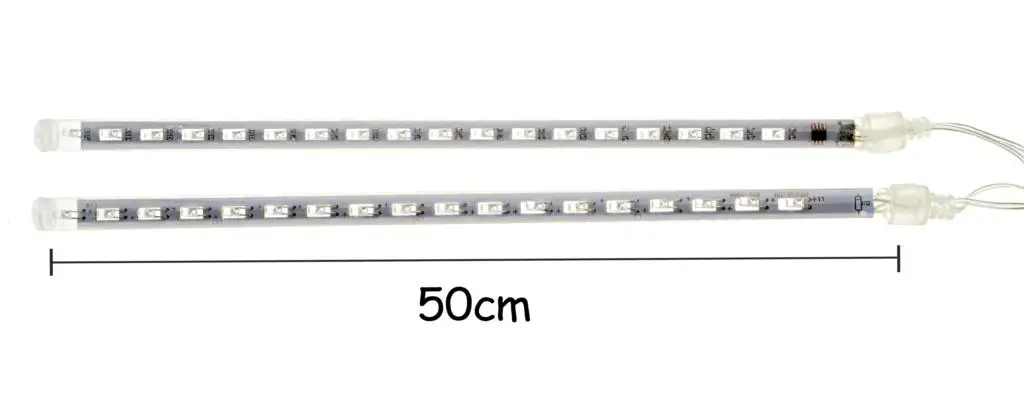 50 см 240 светодиодов белый/синий/RGB цвет светодиодный водонепроницаемый метеорный