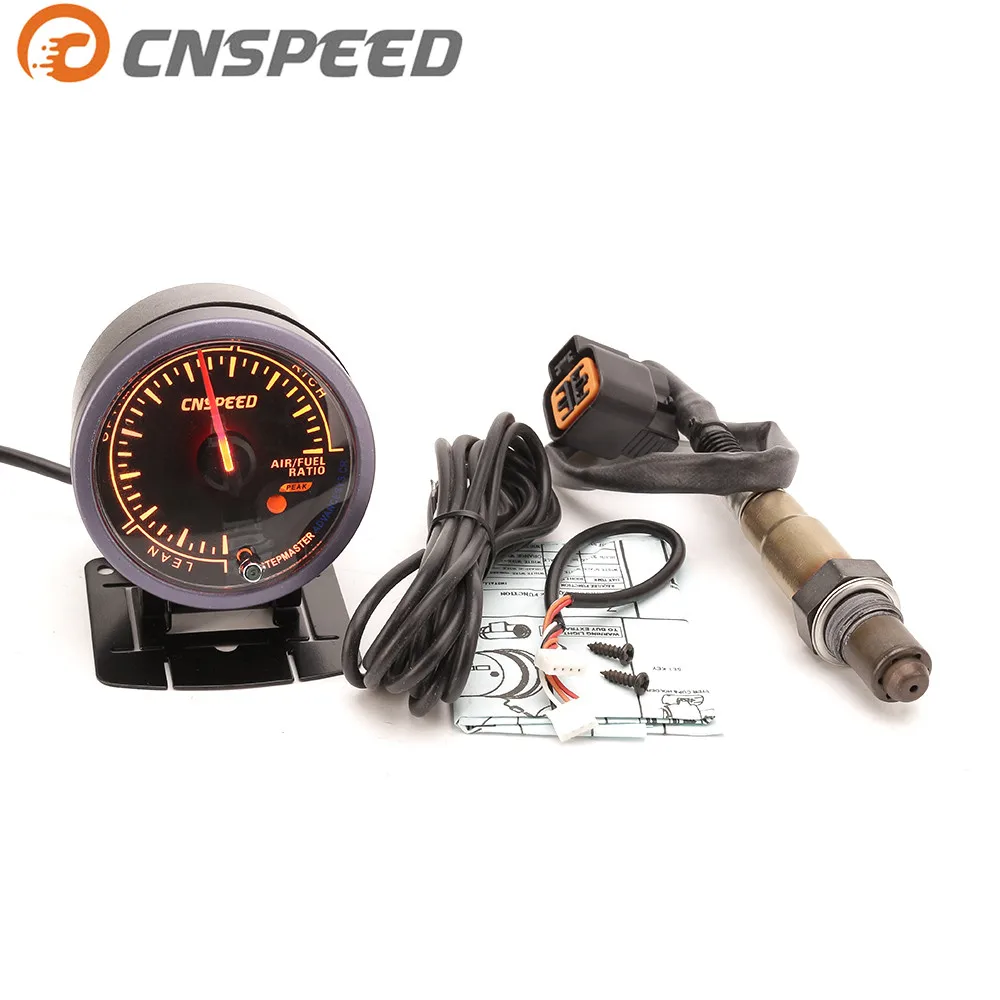 CNSPEED 60 мм 12 В Автомобильный датчик соотношения воздуха и узкополосный кислорода O2