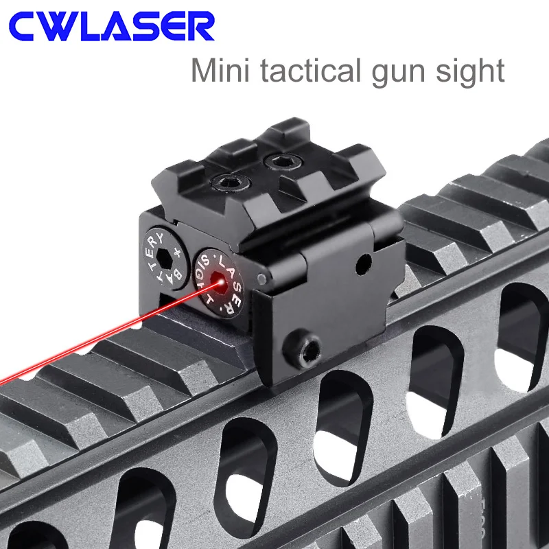 CWLASER 5 мВт красный лазерный прицел Мини Тактический охотничья и съемка поставка