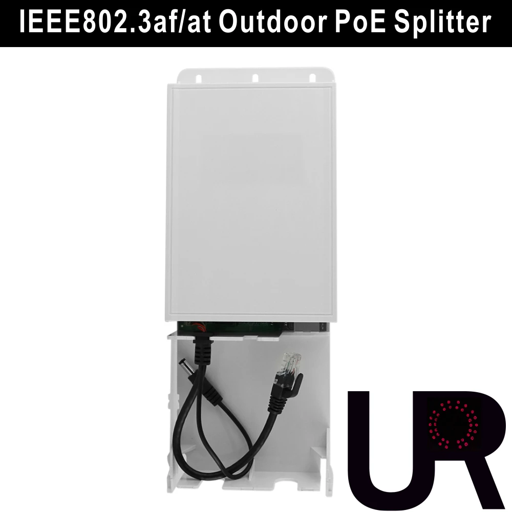 4pcs Outdoor Weatherproof IEEE802.3af/at DC12V 2A/1A PoE Splitter to Make your Non IP Camera work with Switch or NVR | Безопасность и