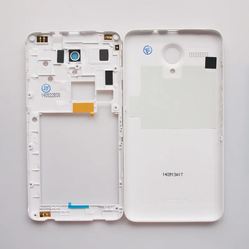 BaanSam Средний рамки батарея Дверь задняя крышка корпус чехол для lenovo A606 с антенной+ объектив камеры