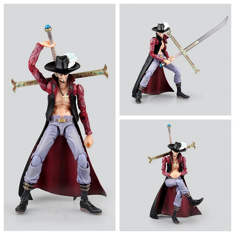 Экшн фигурка дракуля михок из ПВХ 20 см|dracule mihawk|model toyone piece |