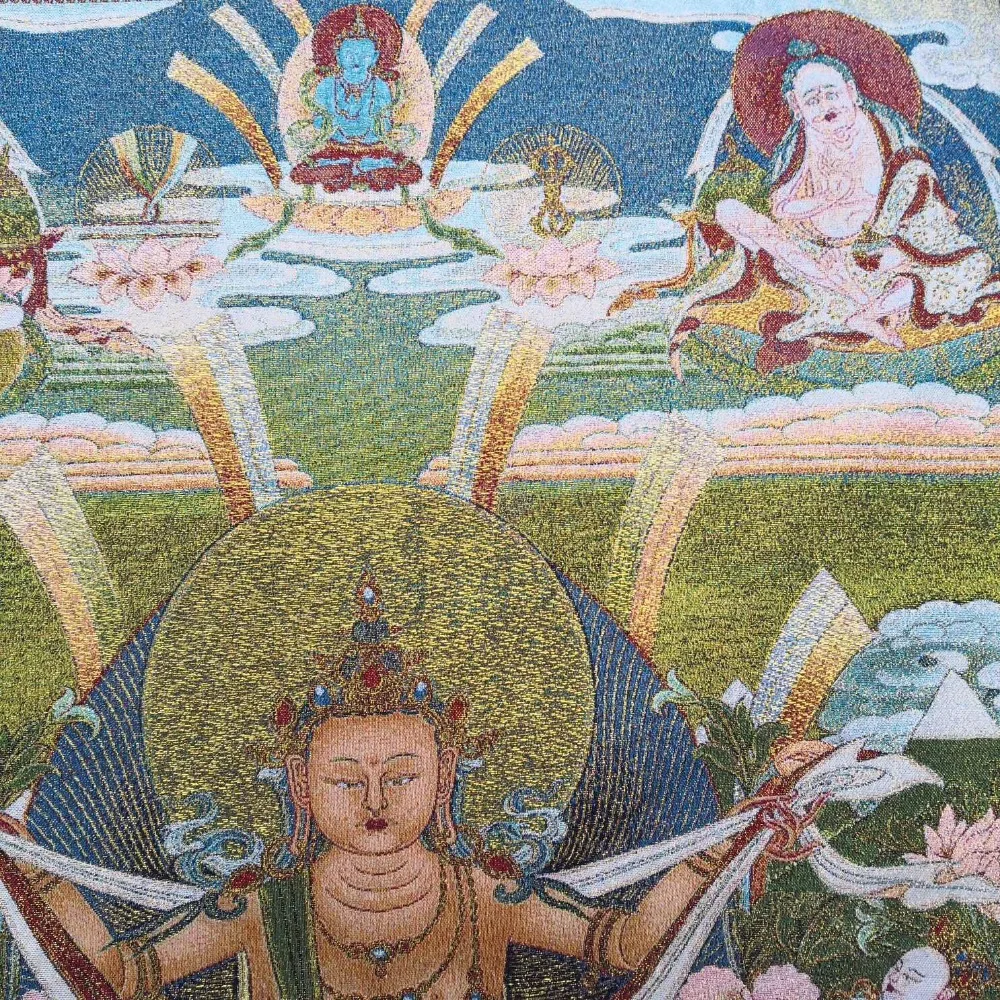 2019 непальских коллекция Традиционная тибетская Буддизм танка картины Будды
