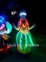 LED luminous dress for performanceCarnival dressLight-up costumesAmusement park series 05