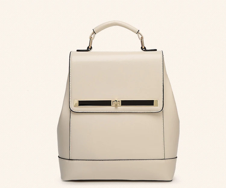 Bokinslon Women's Backpack Fashion Cow Split Leather Girl School Casual All-Match College Wind Bag For | Багаж и сумки