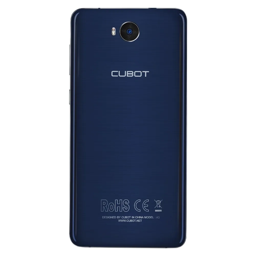 Оригинал Cubot A5 Android 8 0 смартфон MT6753 Octa Core 5 дюймовый FHD сотовый телефон 3 GB