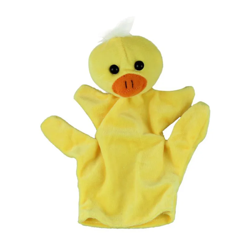 Hot Sale Baby Kids Child Duck Animal Finger Puppet Infant Kid Toy Plush Toys Fun Antistress Novelty Funny Stress W509 | Игрушки и хобби