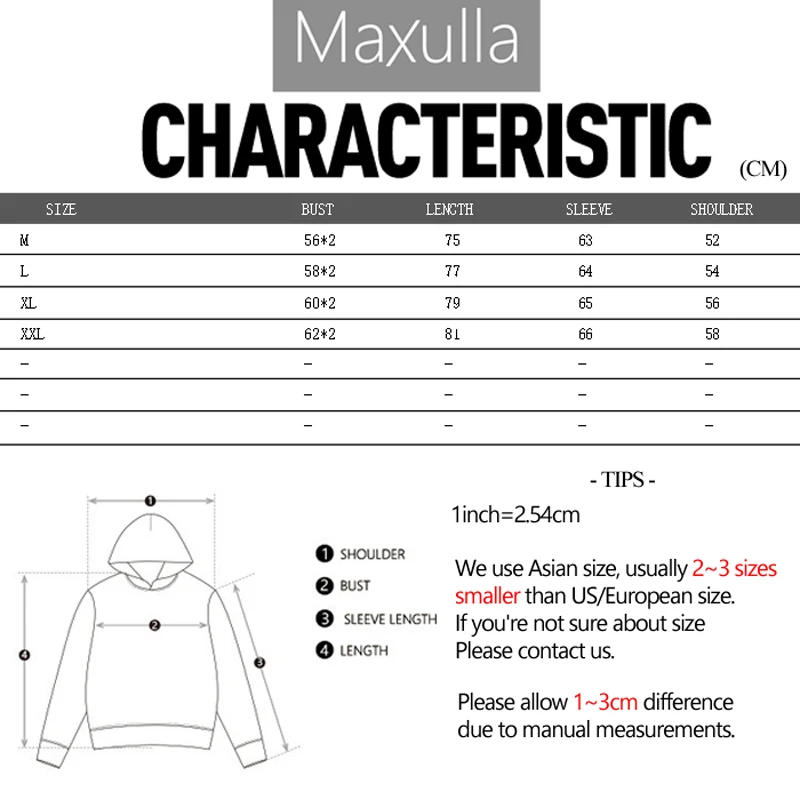 

Maxulla Spring Sweatshirts men long sleeve tee cotton Hip-Hop Hoodies outdoor wear wind coat male wear Mla039