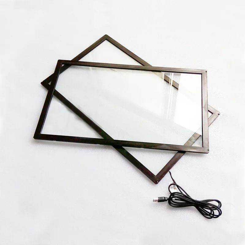 19 дюймовая сенсорная панель со стеклом Интерактивная usb Сенсорная рамка ИК 10