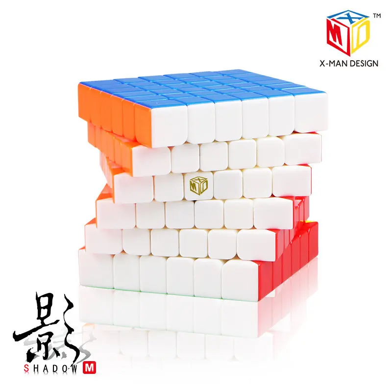 QiYi 6X6 cube X-MAN дизайн 6x6x6 кубик рубика Магнитная версия Mofangge Magic головоломки 6x6