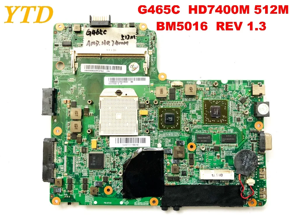 

Оригинальная материнская плата для ноутбука Lenovo G465C G465C HD7400M 512M BM5016 REV 1,3 протестирована хорошая бесплатная доставка