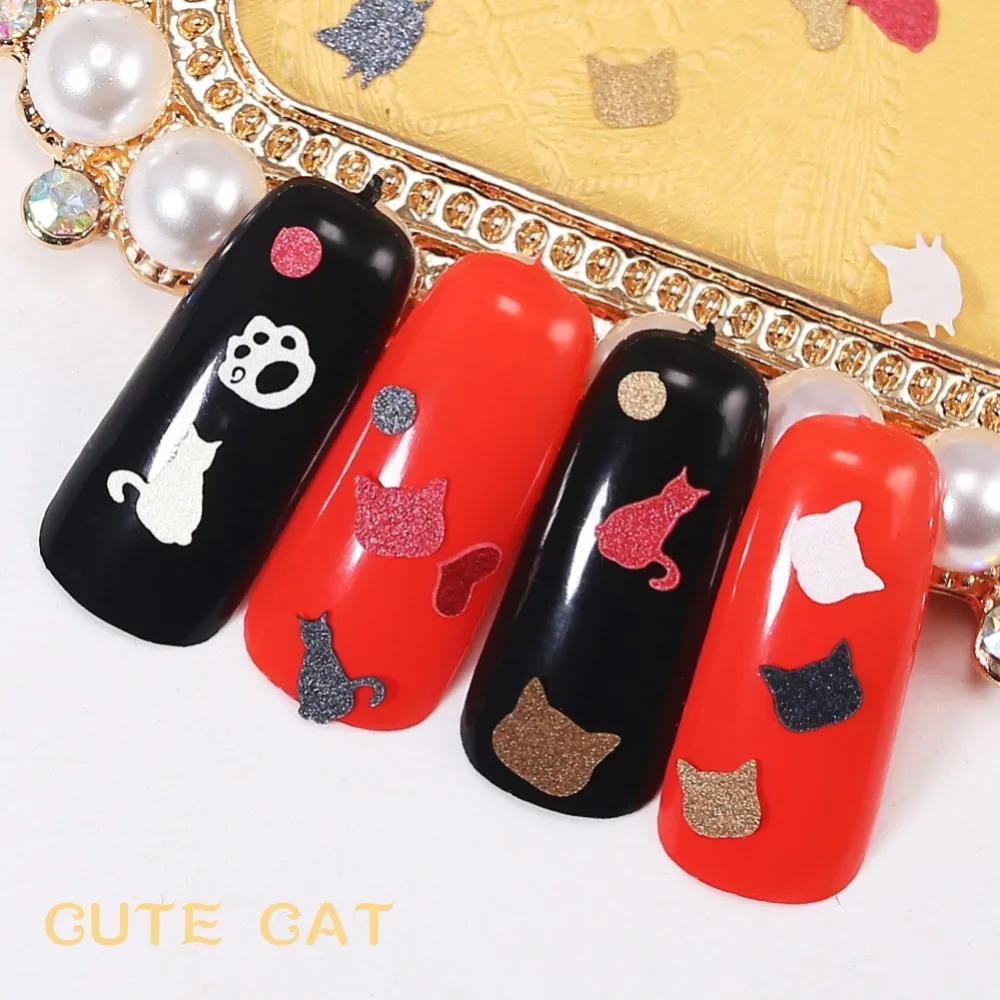 3d дизайн ногтей цветная компьютерная Пленка Наклейки блестки шт Сделай Сам