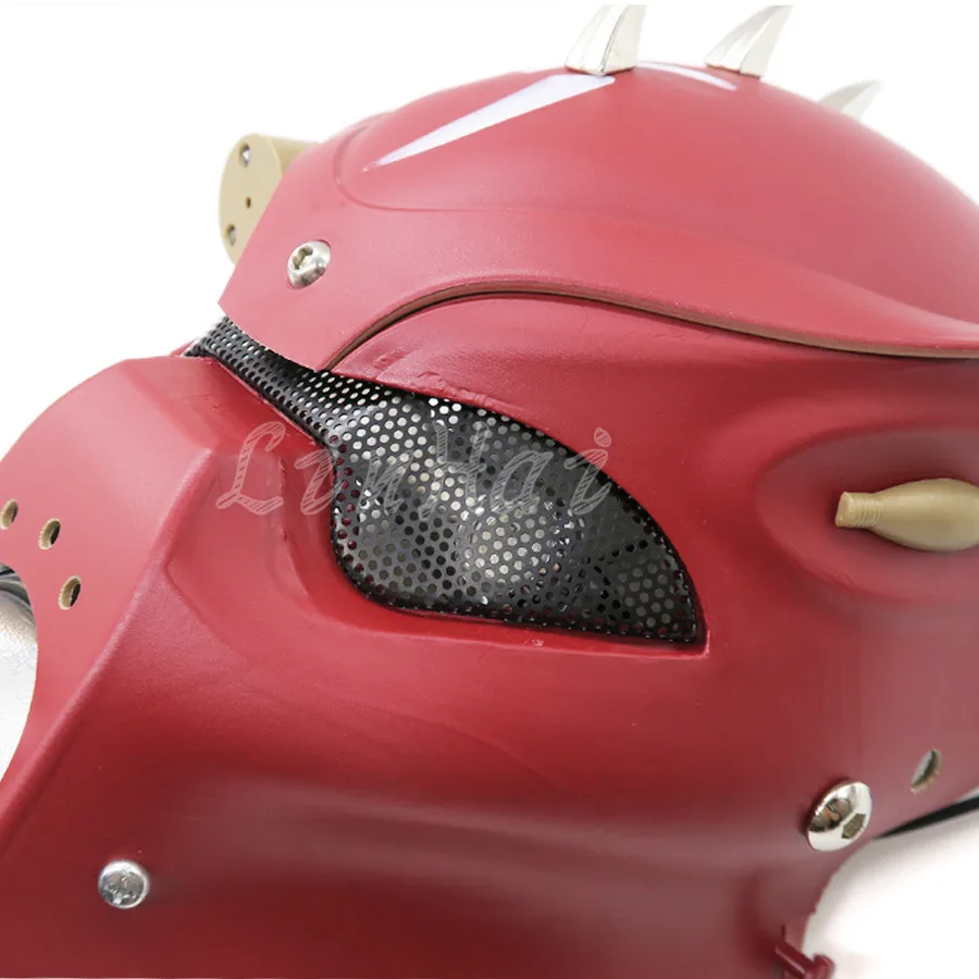 Мотоциклетные красные светодиодные фары с черепом и кронштейном для Harley Honda Yamaha