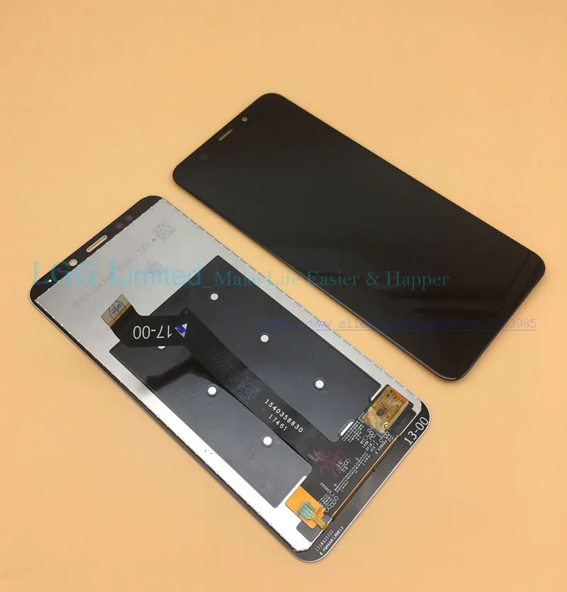 ЖК-дисплей в сборе с рамкой для Xiaomi Redmi 5 Plus сенсорный ЖК-экран дигитайзером замены