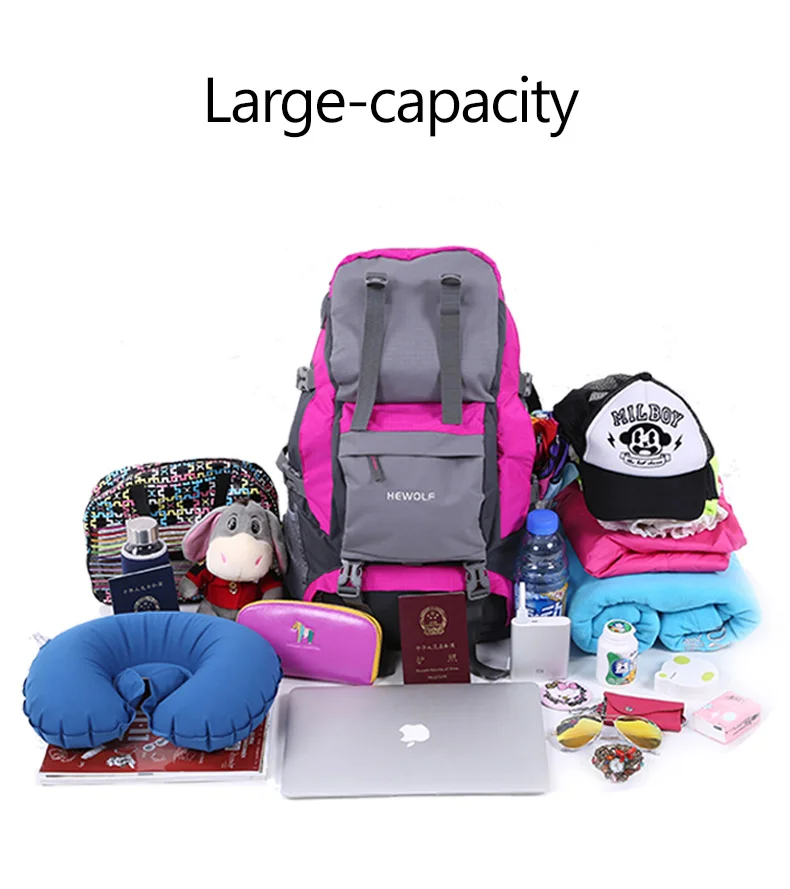 Hewolf 32L открытый спортивный рюкзак водостойкий походный альпинистский походный рюкзак мужской женский альпинистский треккинг дорожная сумка