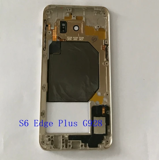 1 шт. для Samsung Galaxy S6 G920F G920 Edge G925F G925 корпус телефона средняя рамка Корпус с