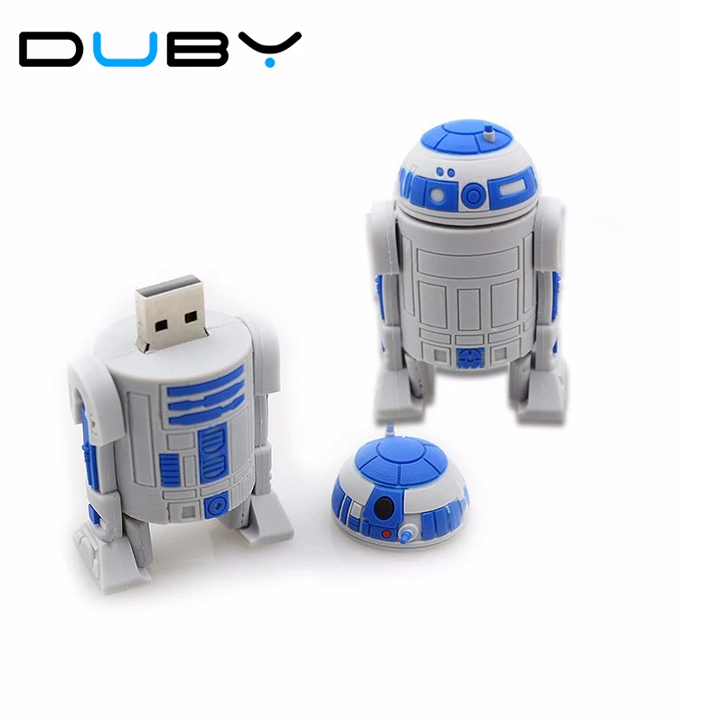 Звездные войны Дарт Моул/черно-белый Вейдер R2D2 робот Boba йода с флеш-накопителя USB/U
