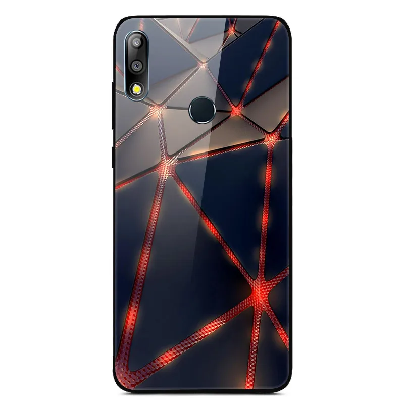 Для Asus Zenfone Max Pro M2 ZB631KL чехол из закаленного стекла с изображением планеты космос, стеклянный чехол на заднюю панель для Asus ZB631KL ZB 631KL ZB 631 KL
