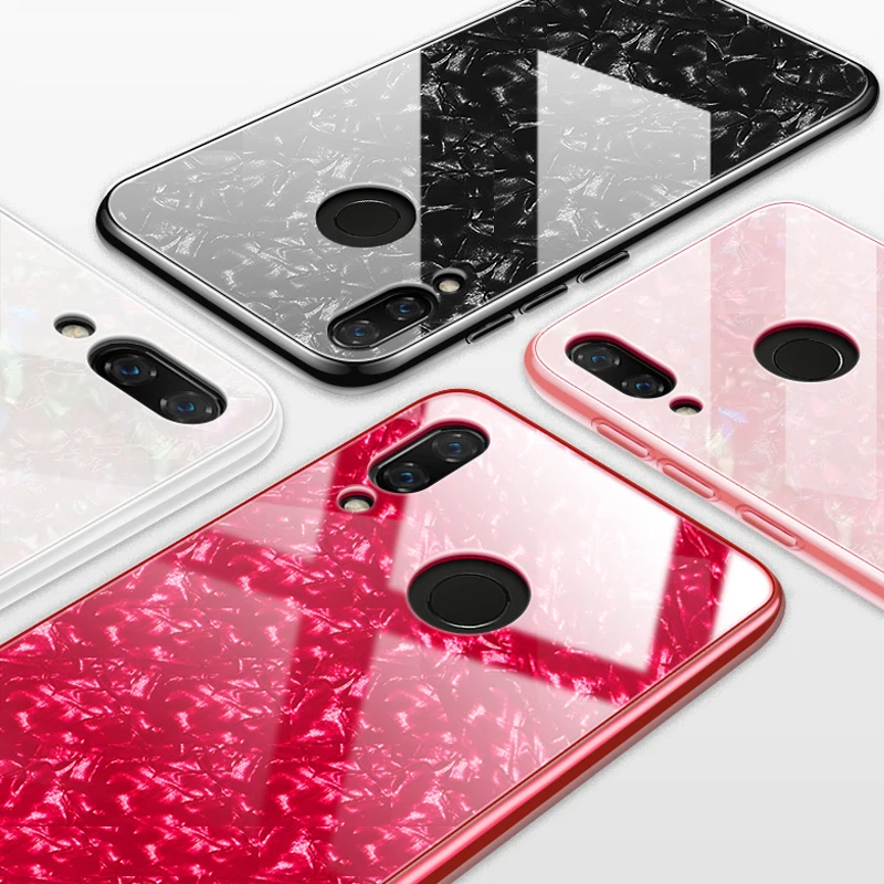 Чехол с узором для Xiaomi Mi 9 чехол из закаленного стекла задняя крышка мягкого ТПУ