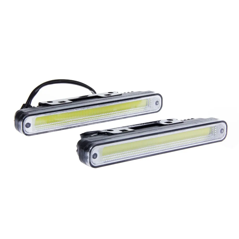 Универсальный горячий ультра яркие красные/зеленые/12W COB LED дневные ходовые огни