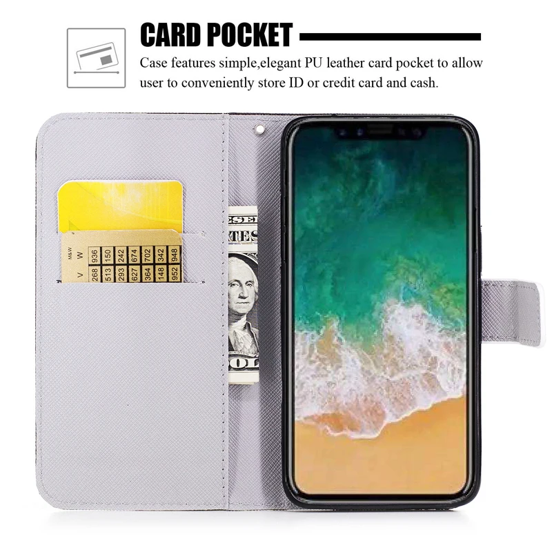 Phone case For iPhone 11 Pro Max 12 protector Case X XS MAX XR 7 8 6 6S PLUS SE 2020 leather color flip stand wallet | Мобильные