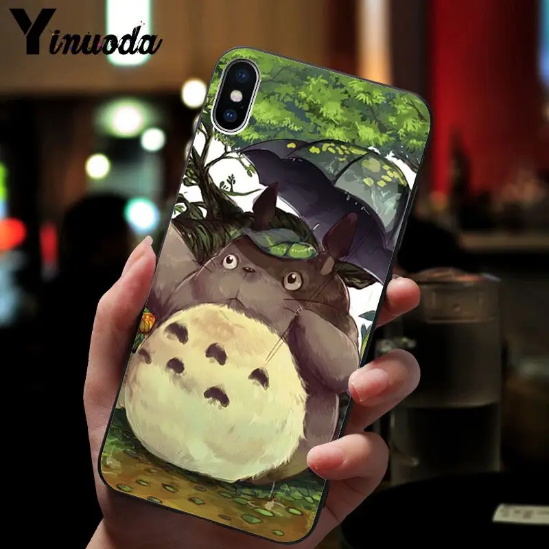 Yinuoda Мой сосед Тоторо пользовательские фото мягкий чехол для телефона Apple iPhone 8 7 6
