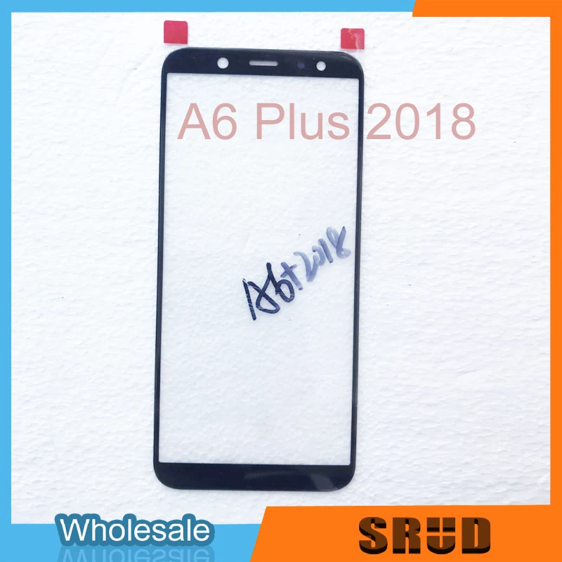 10 шт./лот для Samsung Galaxy A8 2018 J8 J6 A6 Plus A730 A530 J810 J600 A600 A605 ЖК передняя внешняя стеклянная
