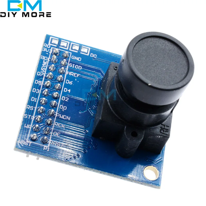 DIY 640x480 CMOS OV7670 высокое качество объектив модуль камеры с SCCB интерфейс AL422 3m бит FIFO
