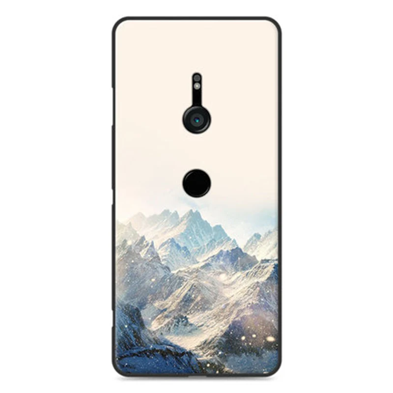Силиконовый чехол для Sony Xperia XZ3 с мультяшным рисунком мягкий телефона XZ 3 H9493