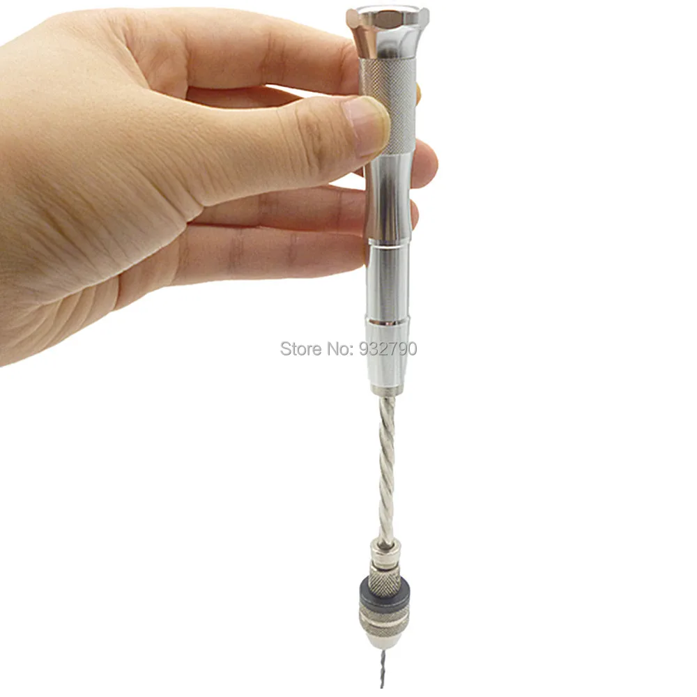 10pcs Micro Twist Drill Bit W/ Semi-Automatic Hand Model Wood Amber Walnut Jewellery Mini Manual Drills | Инструменты