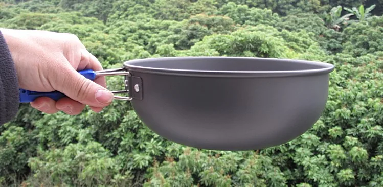 BULIN походная сковорода портативная посуда антипригарная складная ручка