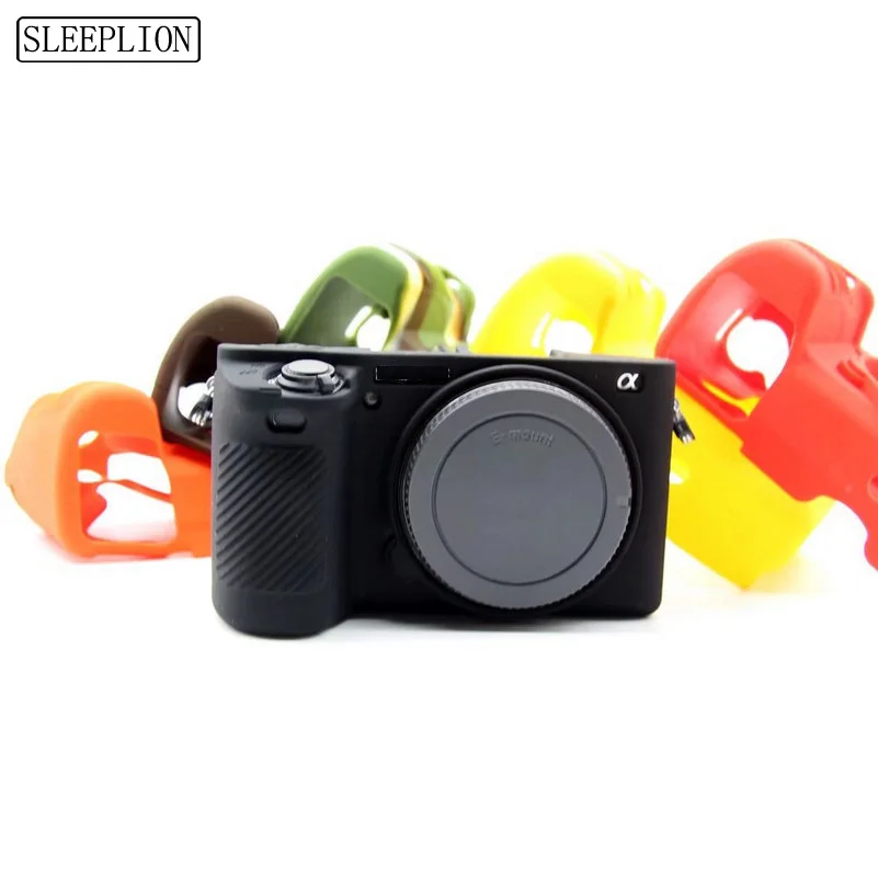 Sleeplion Мягкий силиконовый чехол Камера тела Защитная крышка для sony A6500 A6300