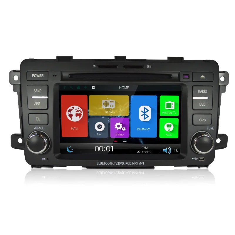 

7" Car DVD player with GPS(optional) TV/BT Canbus,car multimedia headunit audio Radio stereo for MAZDA CX-9 2012 2013 2014 2015