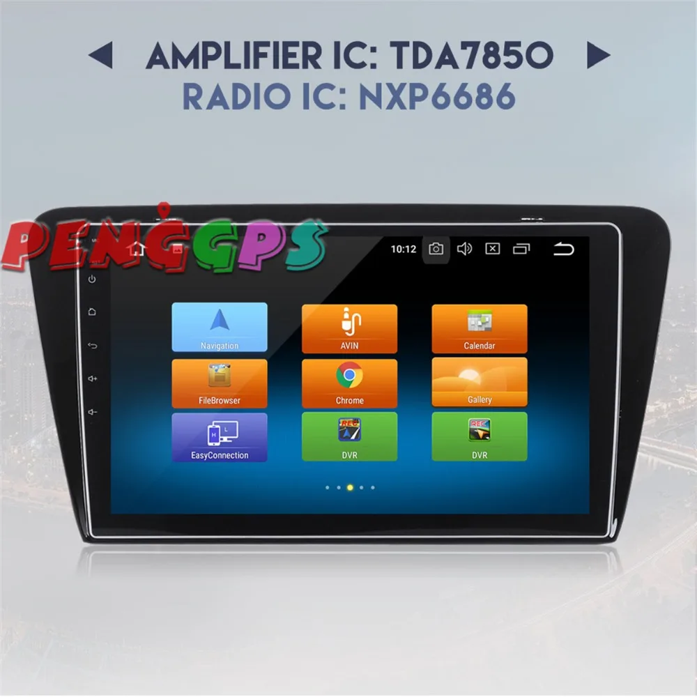 Android 8 0 7 1 автомобильный Радио стерео головное устройство GPS для Skoda Octavia 2014 2015 2016 2017