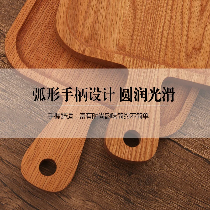 1 шт. деревянный поднос для хлеба винтажный разделочный блок ручка доска пиццы