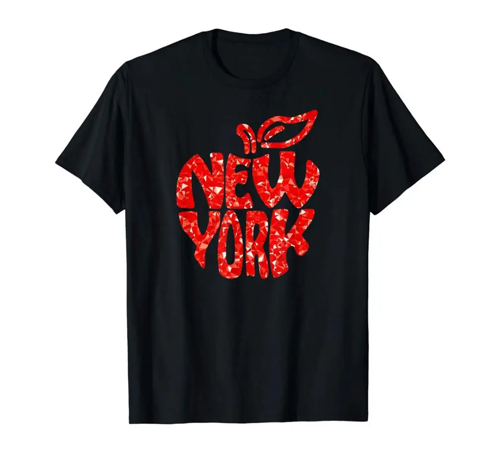 Футболка с надписью I Love Ny Нью Йорк 2019 г. новая модная мужская повседневная