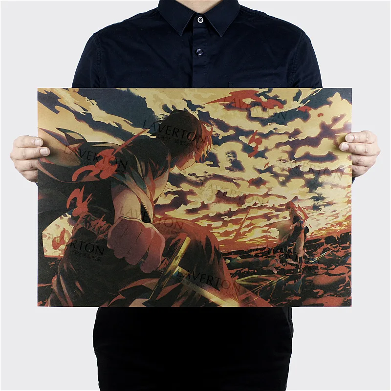 Высокое качество стиль GINTAMA A/классический японский мультипликационный