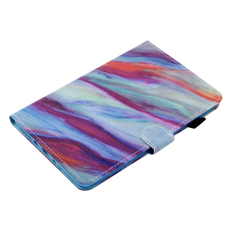 SM-T355 чехол для Samsung Galaxy Tab A 8,0 SM-T350 T355 P350 Smart Cover Funda модный мультяшный Кот планшет PU кожаный чехол-подставка