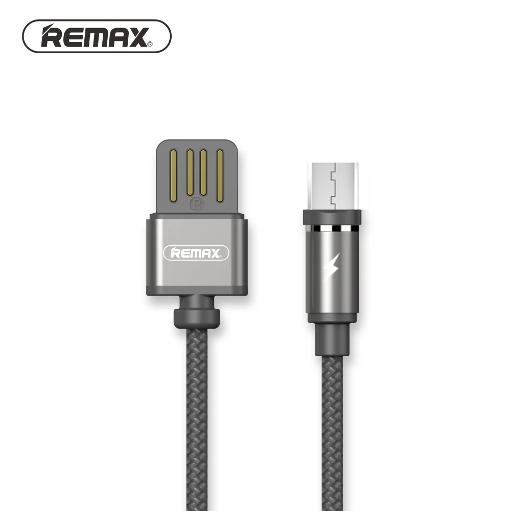 Remax Магнитный micro-usb кабель со светодиодной подсветкой для samsung S7 xiaomi redmi быстрой
