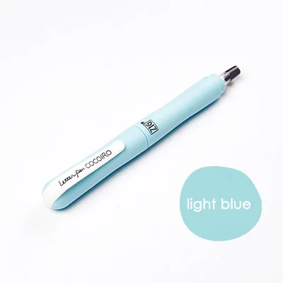 light blue 1 шт. японский Kuretake каллиграфия ручка COCOIRO креативный мультфильм Scriptliner Кисть ручка милые школьные принадлежности канцелярские принадлежности - Цвет: light blue