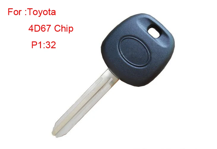 

Transponder Key For Toyota With ID4D67 Chip TOY43 Blade (Soft Rubber) 5PCS/lot
